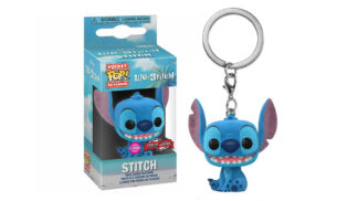 funko pocket pop disney lilo y stittch stitch flocked se