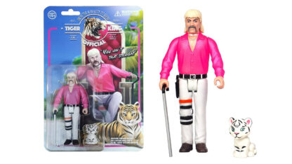 fye tiger king joe exotic pink shirt and white cub
