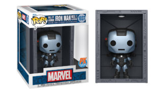 funko marvel hall of armor iron man model 11 war machine