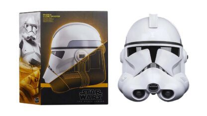 hasbro star wars black series clone wars phase 2 clone trooper casco electronico premium