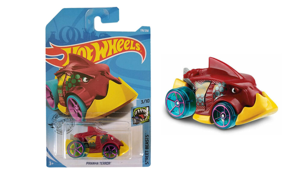 Piranha Terror 3/10 Hot Wheels - Cosmonauta Shop