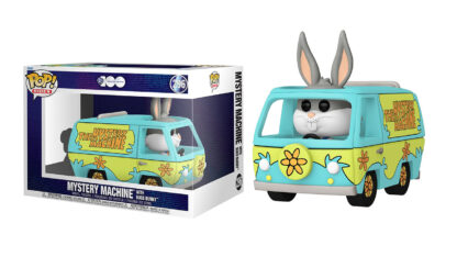 funko warner 100th anniversary mystery machine with bugs bunny