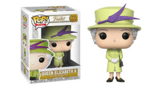 funko royals queen elizabeth ii green dress