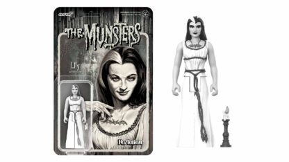 super7 reaction the-munsters-lily-grayscale