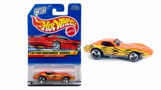 hot wheels corvette-stingray-tattoo-machines-series