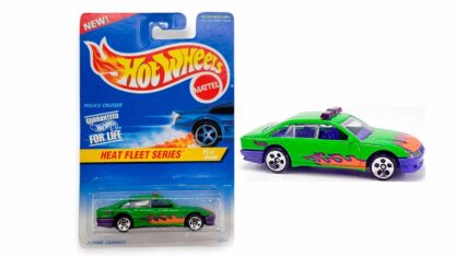 hot wheels police-cruiser-heat-fleet-series