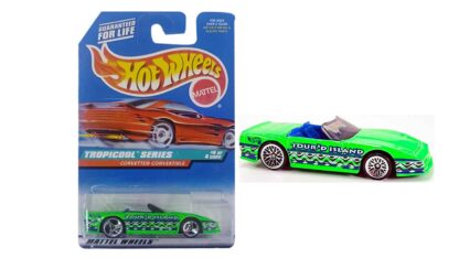 hot wheels corvette-convertible-tropicool-series