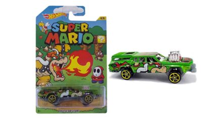 hot wheels cruise-bruiser-bowser-super-mario