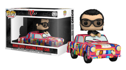 funko u2 zoo tv bono with achtung baby car