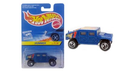 hot wheels hummer-blue