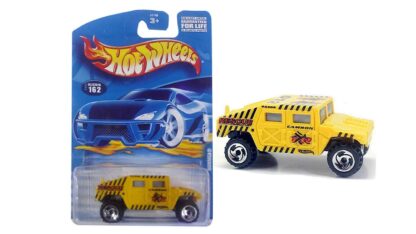 hot wheels hummer-yellow-collector