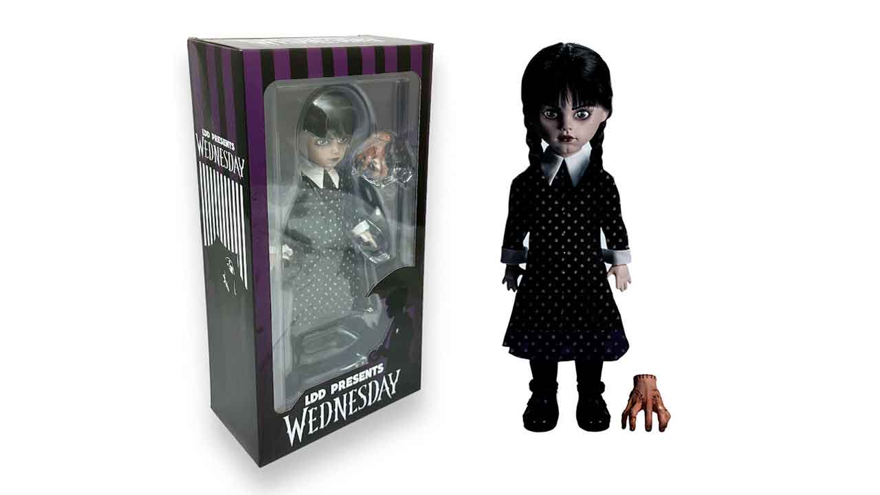 Living Dead Dolls LDD Presents Wednesday Addams Doll 