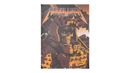 poster metallica-billy-perkins-san-diego-2017-vip