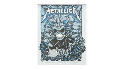 poster metallica-laurie-greasley-denver-2017-vip