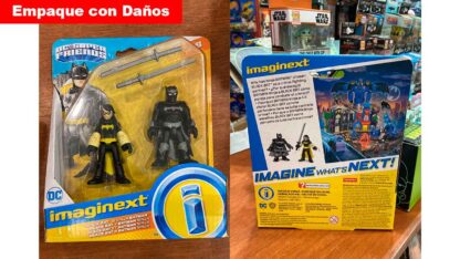 Imaginext Black Batman and Ninja Batman - Image 2