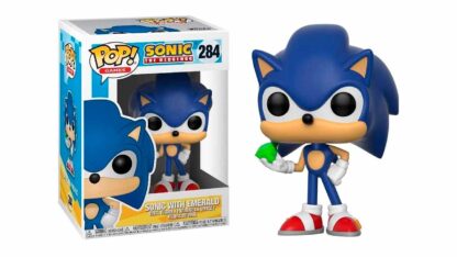 funko pop sonic-the-hedgehog-sonic-with-emerald