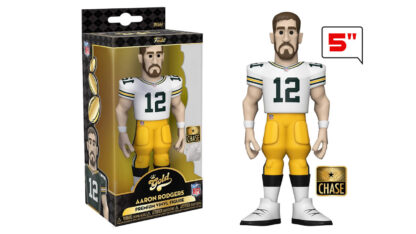 funko vinyl gold aaron rodgers packers 5 inch chase