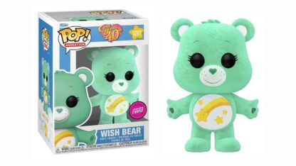 funko pop care-bears-40th-wish-bear-flocked-chase