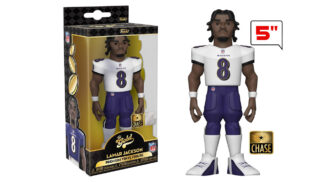 funko vinyl gold lamar jackson ravens 5 inch chase