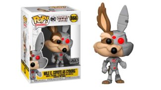 funko pop looney-tunes-wile-e-coyote-cyborg-fye