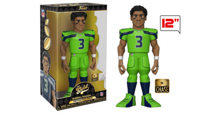 funko vinyl gold russell wilson seahawks 12 inch chase