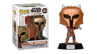 funko pop star wars the mandalorian the armorer