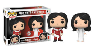 funko pop the white stripes jack white and meg white