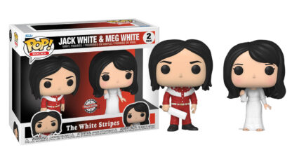 funko pop the white stripes jack white and meg white