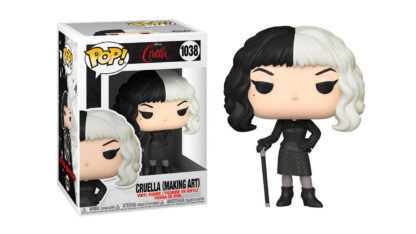 funko pop disney cruella cruella making art