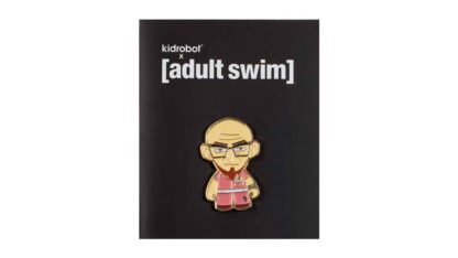 pin kidrobot-x-adult-swim-dr-venture