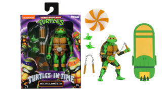 neca tmnt turtles in time michelangelo