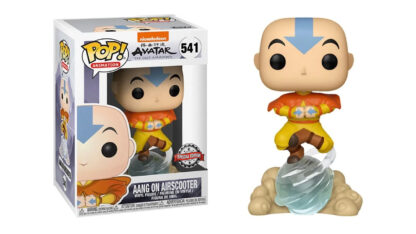 funko pop avatar la leyenda de aang aang on airscooter se