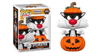 funko pop looney-tunes-halloween-sylvester-with-pumpkin