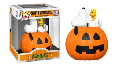 funko pop peanut-snoopy-and-woodstock-with-pumpkin