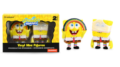 kidrobot spongebob squarepants imagination spongebob and spongebob underpants
