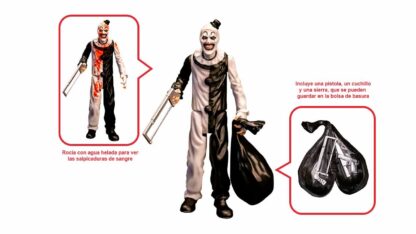 trick or treat studios terrifier-art-the-clown-blood-bath-5-inch