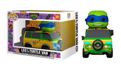 funko pop tmnt-mutant-mayhem-leo-in-the-turtle-van