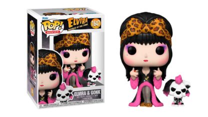 funko pop elvira-mistress-of-the-dark-elvira-and-gonk