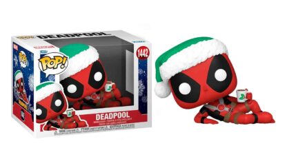 funko pop marvel-holiday-deadpool-with-cup