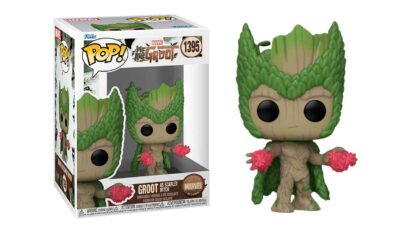 funko pop marvel-we-are-groot-groot-as-scarlet-witch