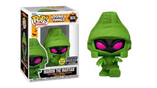 funko pop looney-tunes-halloween-marvin-the-martian-as-mummy-glow-ee