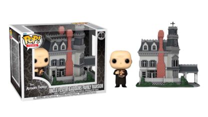 funko pop the-addams-family-uncle-fester-and-addams-family-mansion