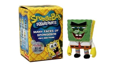 kidrobot spongebob-squarepants-many-faces-of-spongebob-abrasive-sponge