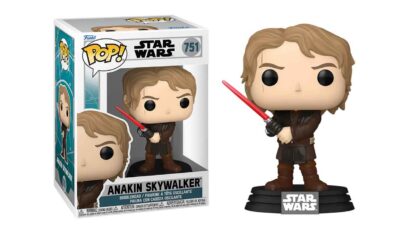 funko pop star-wars-ahsoka-serie-3-anakin-skywalker-with-red-lightsaber