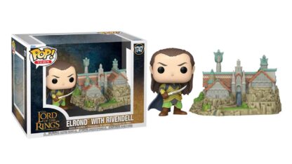 funko pop lord-of-the-rings-elrond-with-rivendell