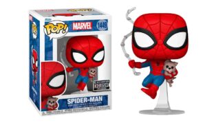 funko pop marvel-spider-man-spider-man-with-sandwich-the-dog-ee