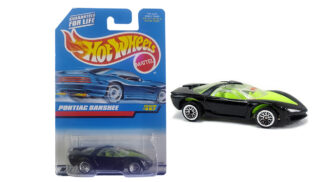 hot wheels pontiac-banshee-(black-and-green)-mattel-wheels