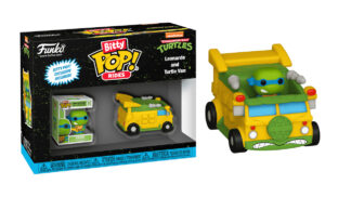 funko bitty pop rides teenage-mutant-ninja-turtles-leonardo-and-turtle-van