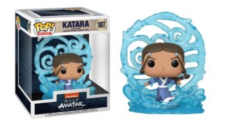 funko pop avatar-la-leyenda-de-aang-katara-with-emblem-of-the-water-tribe