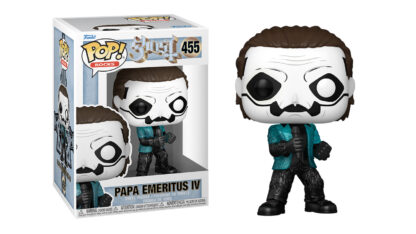 funko pop ghost-papa-emeritus-IV-blue-jacket-glitter